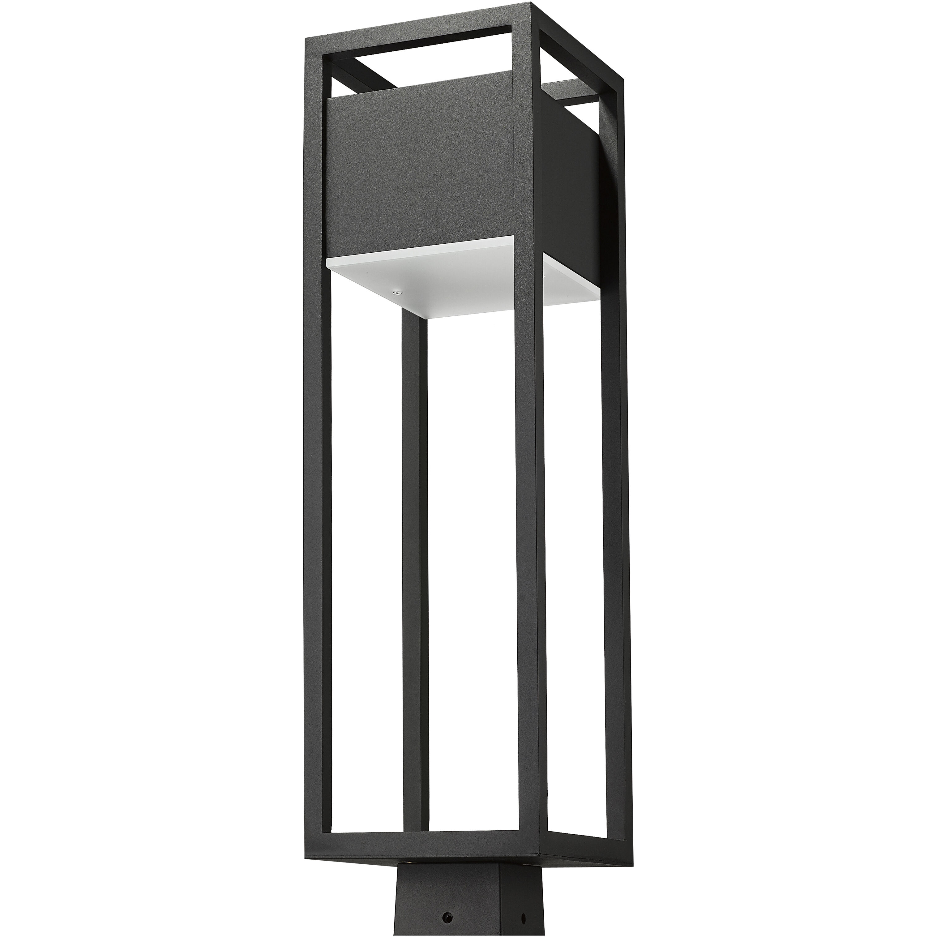 Barwick LED 25.75 inch Black Outdoor Post Mount Fixture