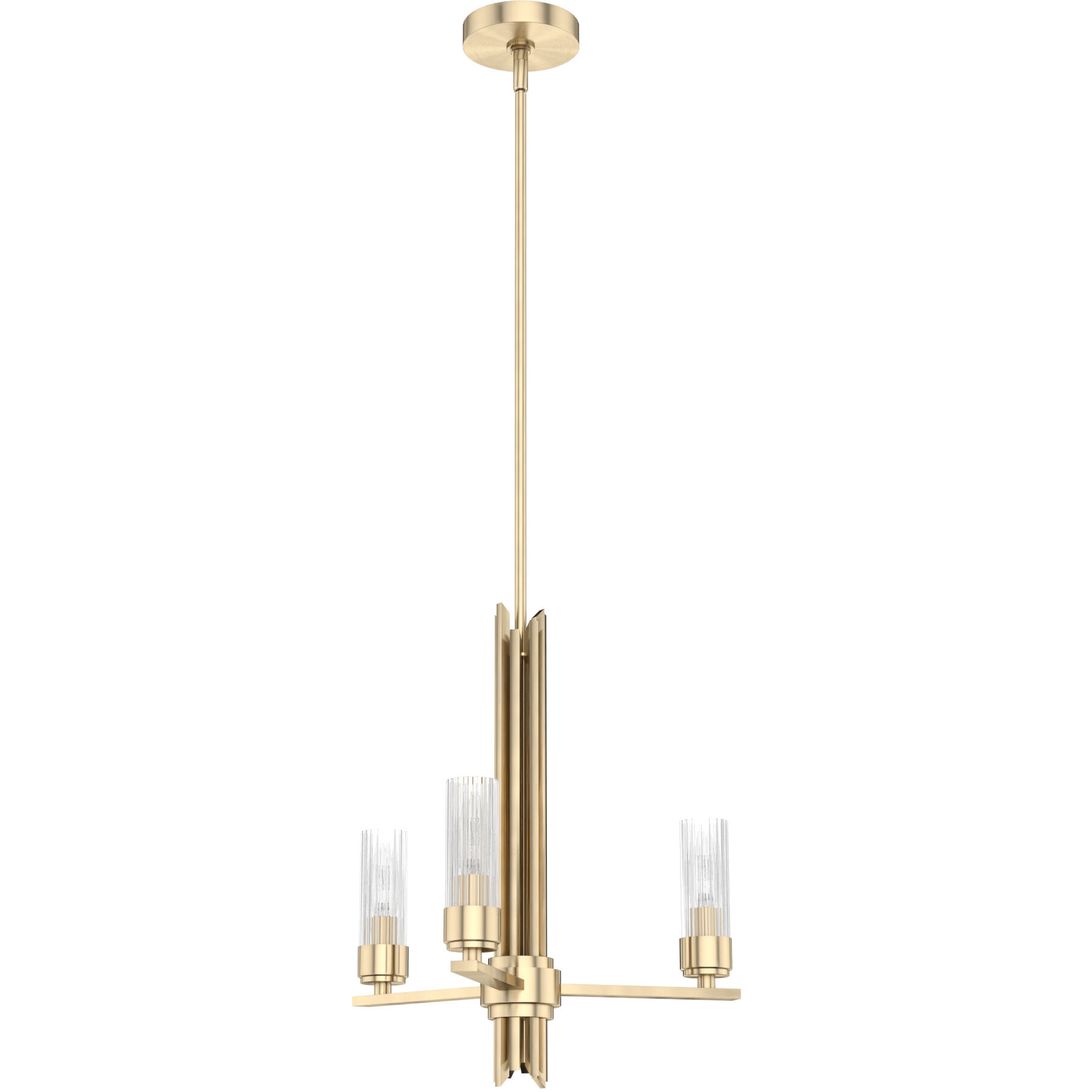 Gatz 3 Light 18 inch Alturas Gold Chandelier Ceiling Light