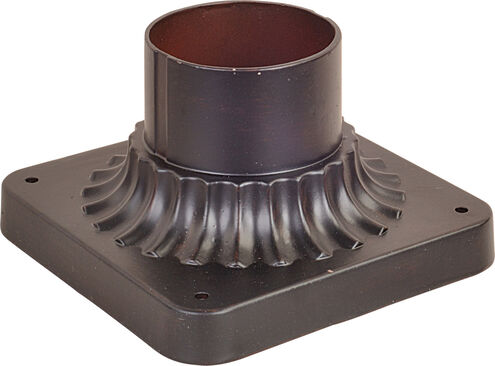 Outdoor Essentials - 200x 6 inch Oil Rubbed Bronze Cast Pier Mount