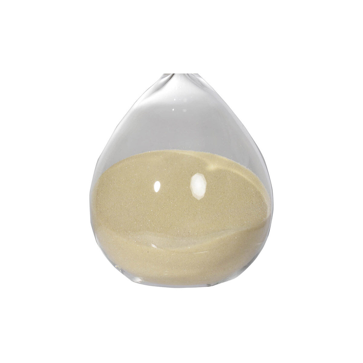 Ferdinand Bisque Sand/Clear Hourglass