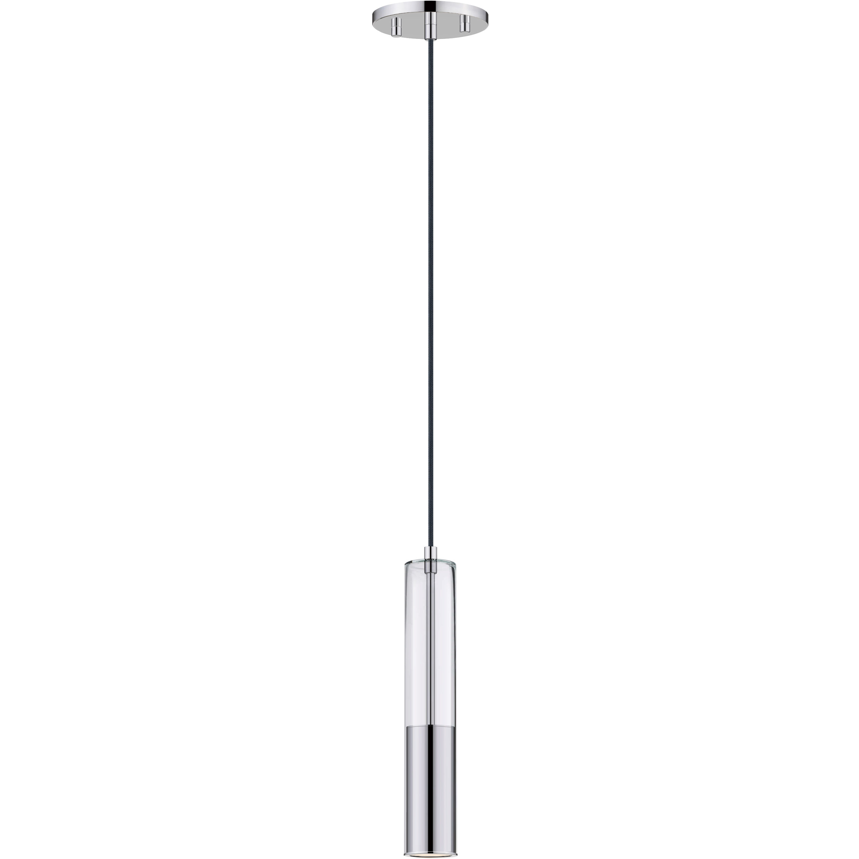 Torch LED 2.5 inch Polished Chrome Single Pendant Ceiling Light
