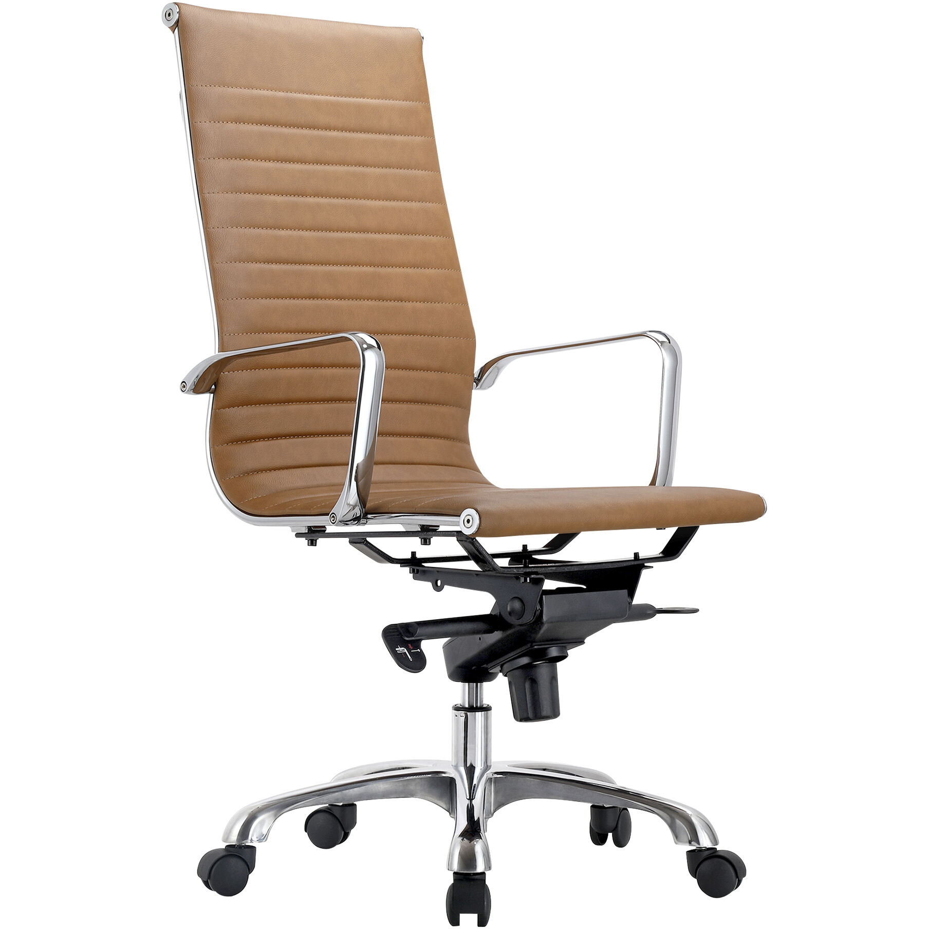 Studio Brown Swivel Office Chair
