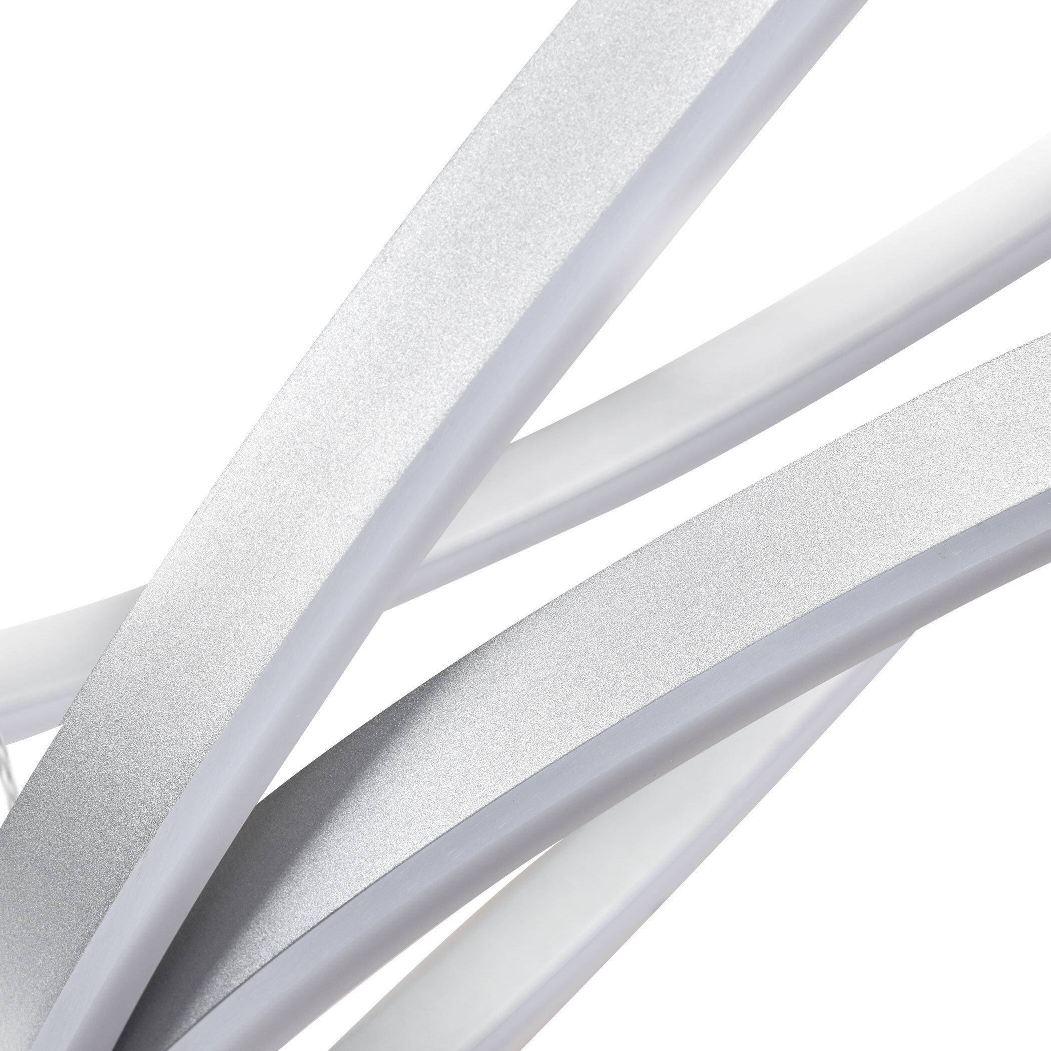 Tania Trio 31.5 inch Silver Chandelier Ceiling Light