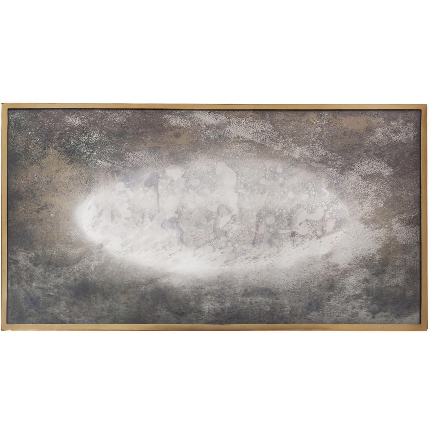 Albizzi 36 X 19 inch Brass Mirror