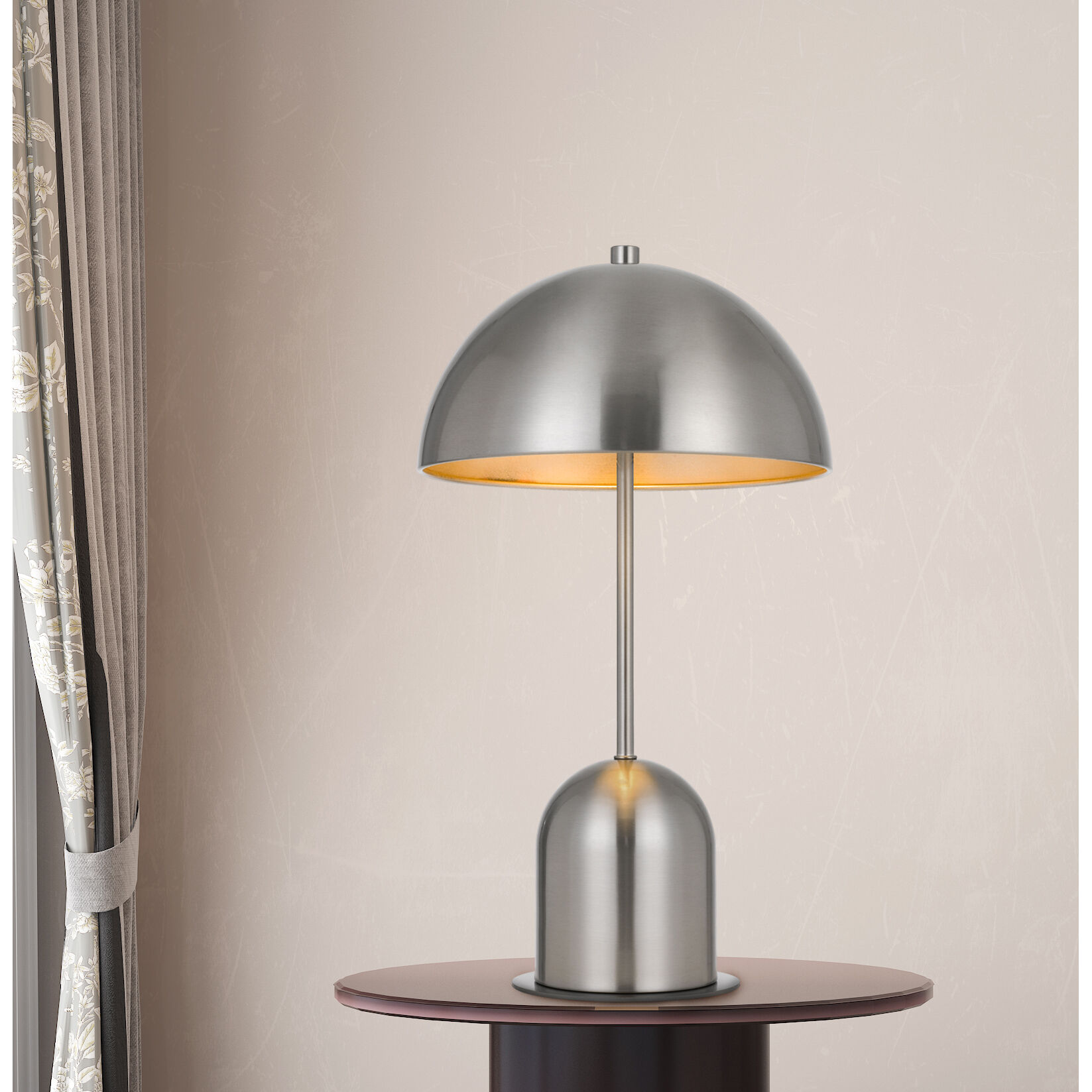 Peppa 20 inch 40.00 watt Brushed Steel Desk Lamp Portable Light