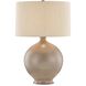 Dunsmuir 24.25 inch 15 watt Patina Brass and Ceramic Brushed Cashmere Table Lamp Portable Light