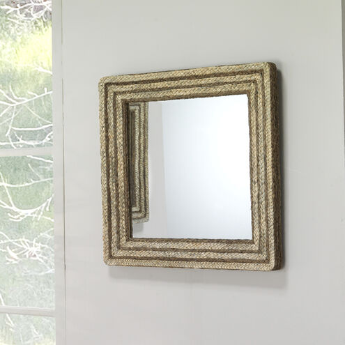 Evergreen 30 X 30 inch Natural Mirror