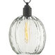 Aquaterra 1 Light 10 inch Old Iron Pendant Ceiling Light