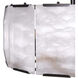 Ortiz 6 Light 24.41 inch Bronze Highlight with Alabaster Chandelier Ceiling Light