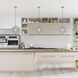 Geometric 1 Light 13 inch Nordic Gray Mini Pendant Ceiling Light