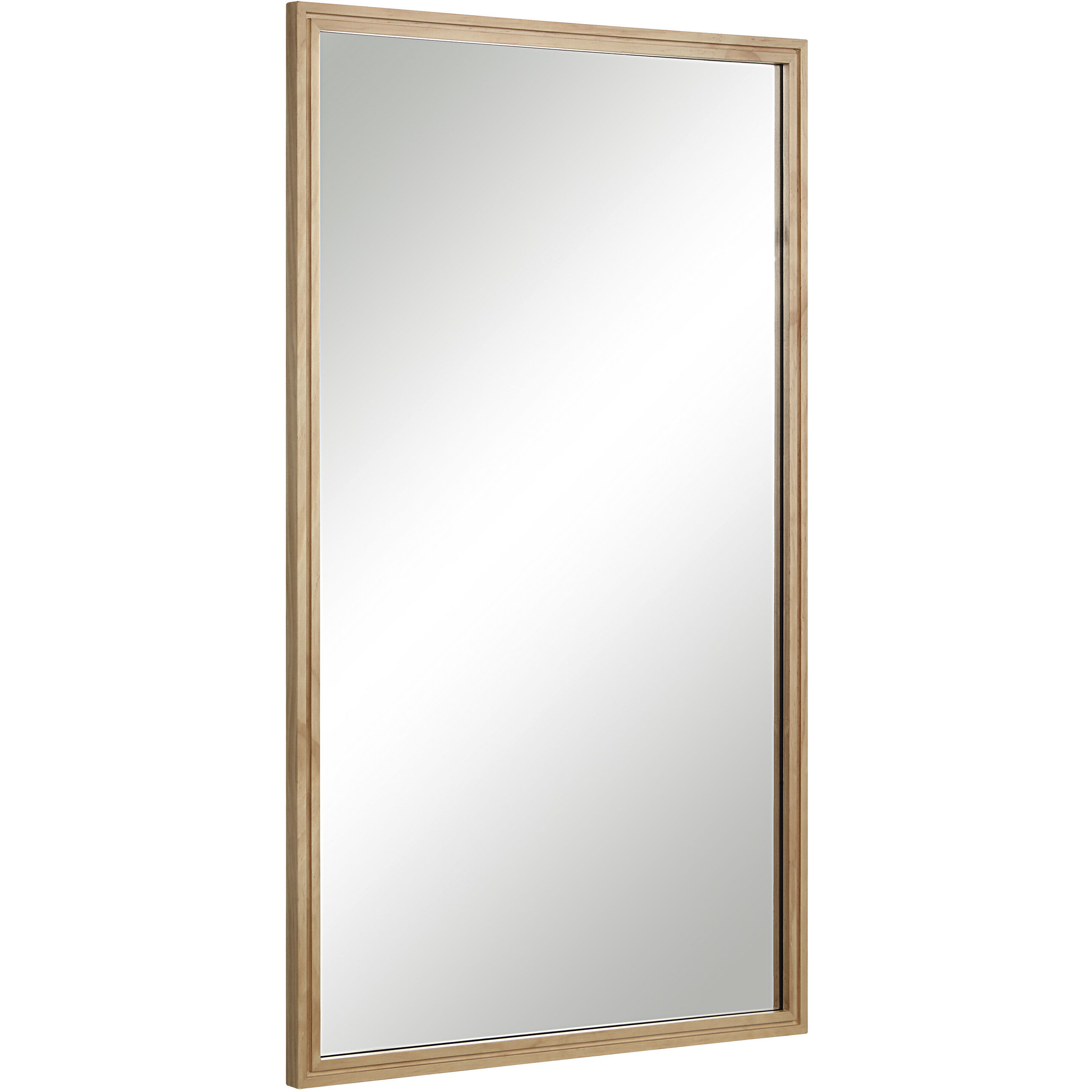 Canas 40 X 24 inch Natural Wall Mirror