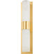 Stowe 2 Light 4.75 inch Aged Brass Wall Sconce Wall Light