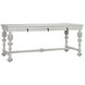 Portuguese 72 X 32 inch Solid White Desk