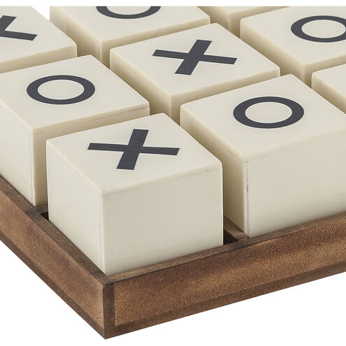 Crossnought Cream with Natural Tic-Tac-Toe Game