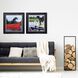 Animals Collection Red Framed Art
