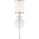 Hatfield Bath Sconce Wall Light in Polished Nickel