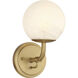 Whitehall 1 Light 6 inch Legacy Brass Vanity Light Wall Light