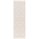 Marinda 96 X 30 inch Camel, Ivory, Metallic - Silver Rug