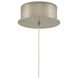 Daze 1 Light 6 inch Antique Brass/White/Painted Silver Multi-Drop Pendant Ceiling Light