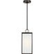 Drew & Jonathan Scott Howell 1 Light 7 inch Antique Bronze Outdoor Pendant Lantern