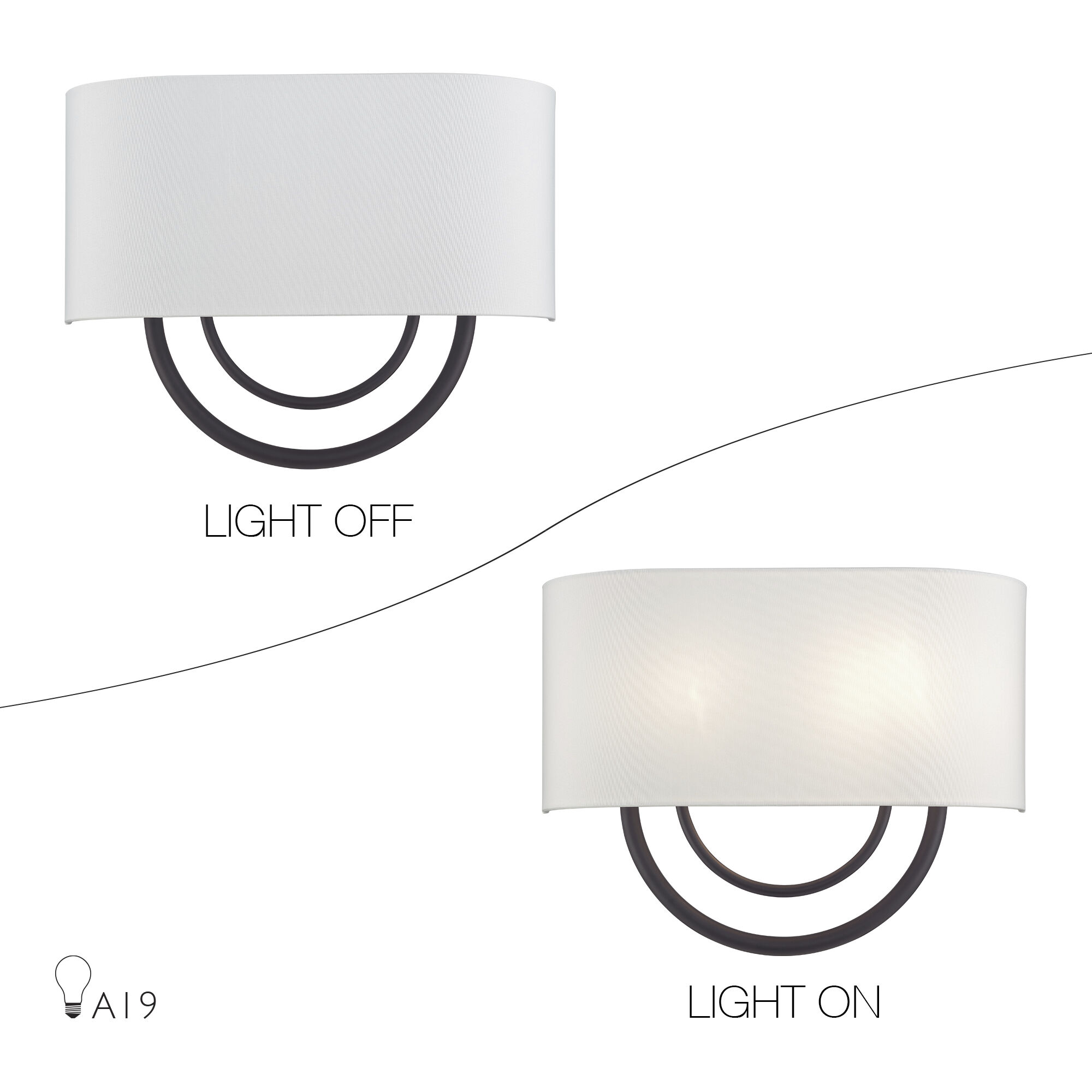 Stratton 2 Light 15 inch Bronze ADA Wall Sconce Wall Light