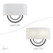 Stratton 2 Light 15 inch Bronze ADA Wall Sconce Wall Light