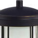 Evelyn 1 Light 8 inch Golden Black Wall Sconce Wall Light
