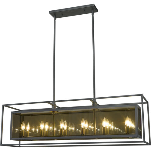 Infinity Linear Chandelier Ceiling Light