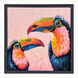 Toucan Paradise 29 X 29 inch Non-Glass Framed Art, Propac