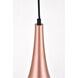 Nora 1 Light 7.5 inch Honey Gold Pendant Ceiling Light
