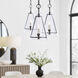 C&M by Chapman & Myers Keystone 1 Light 11 inch Aged Iron Pendant Ceiling Light