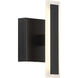 Edge LED 4.5 inch Coal Wall Sconce Wall Light