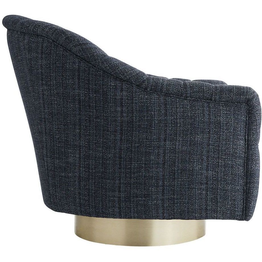Springsteen Indigo Swivel Chair