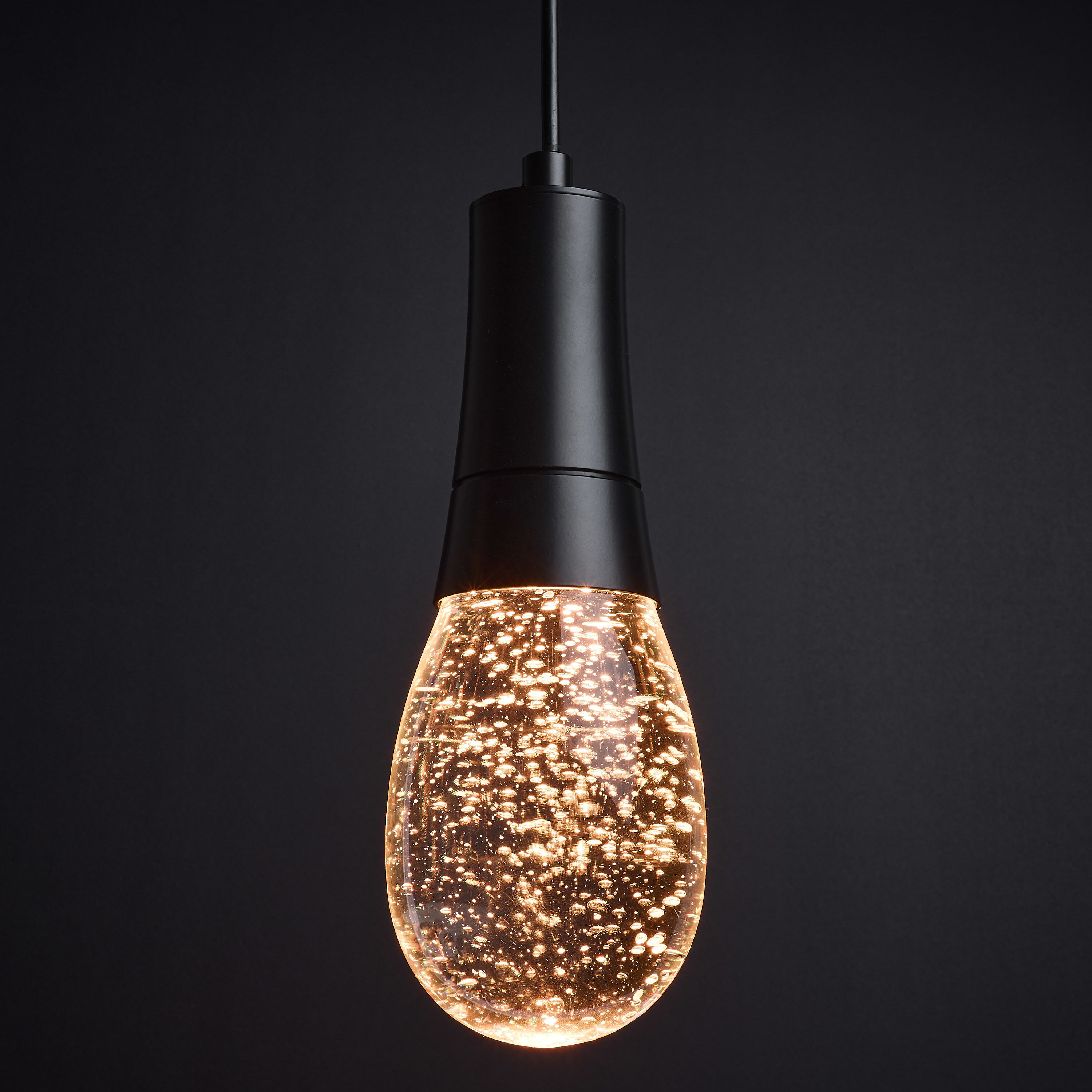 Lacey LED 3.75 inch Matte Black Pendant Ceiling Light