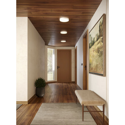 Mio LED 12.63 inch White Flush Mount Ceiling Light