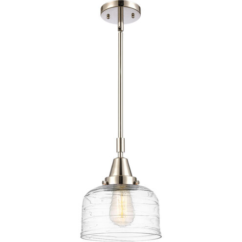 Franklin Restoration Bell 1 Light 8 inch Polished Nickel Mini Pendant Ceiling Light