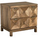 Musashi Dark Walnut Dresser, 2 Drawer
