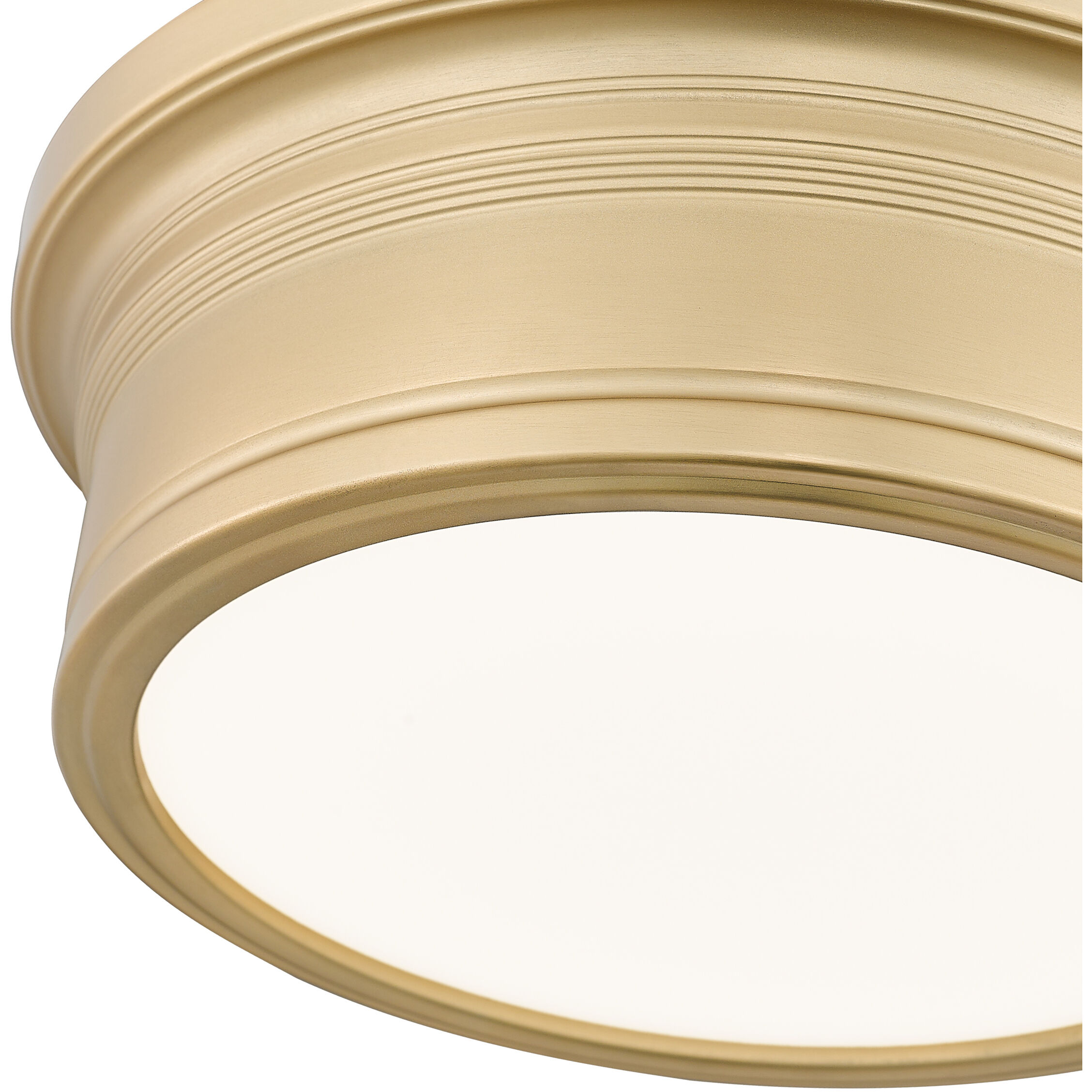 Bentley LED 12 inch Modern Gold Flush Mount Ceiling Light
