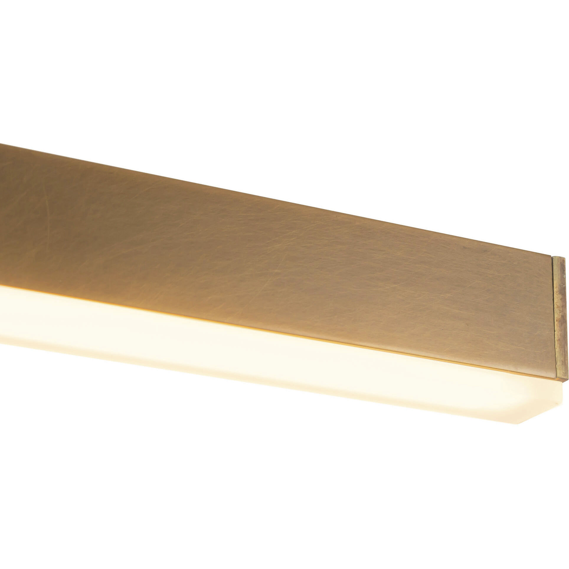 Vega 19 watt 30.88 inch Vintage Brass Wall/Picture Light Wall Light