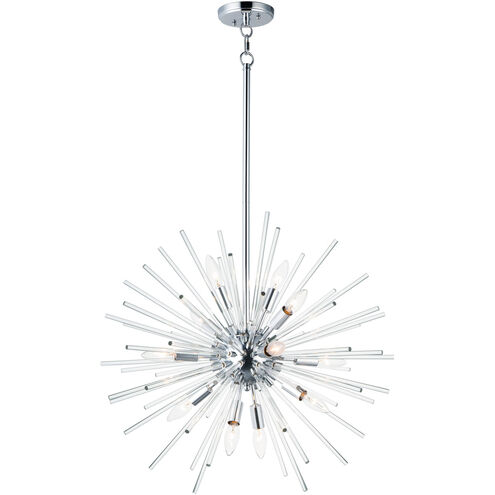 Polaris 12 Light 23 inch Polished Chrome Single Pendant Ceiling Light