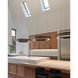 Sean Lavin Grace LED 35.8 inch MATTE BLACK/WEATHERED OAK WOOD Chandelier Ceiling Light, Integrated LED