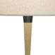 Hatteras 61 inch 150 watt Natural Rope with Deep Patina Bronze Floor Lamp Portable Light in Heather Linen