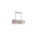 Canada 16 Light 14 inch Shiny Nickel Chandelier Ceiling Light
