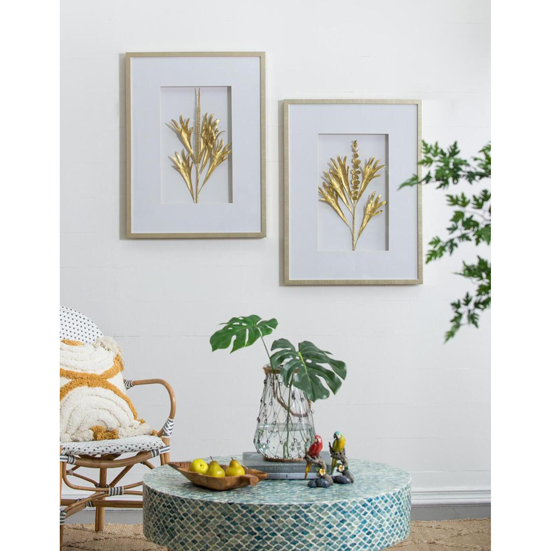 Botanical Gold Wall Art