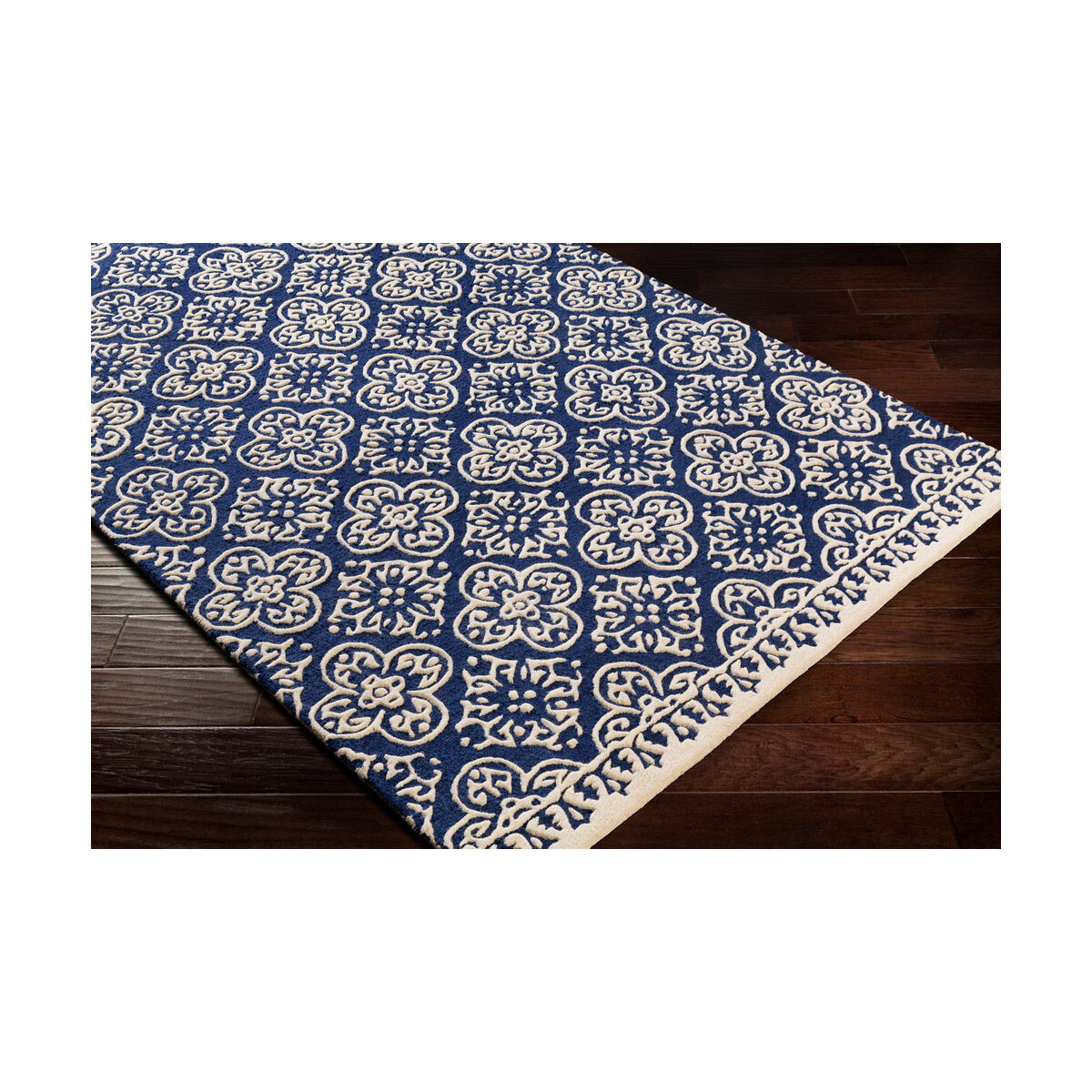 Izmir 144 X 106 inch Navy/Ivory Rugs