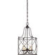 Seneca 4 Light 13.5 inch English Bronze Pendant Ceiling Light
