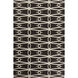 Fallon 132 X 96 inch Dark Brown, Beige Rug