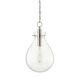 Ivy LED 12.5 inch Polished Nickel Pendant Ceiling Light