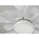 Lily 56 56 inch Matte White Ceiling Fan