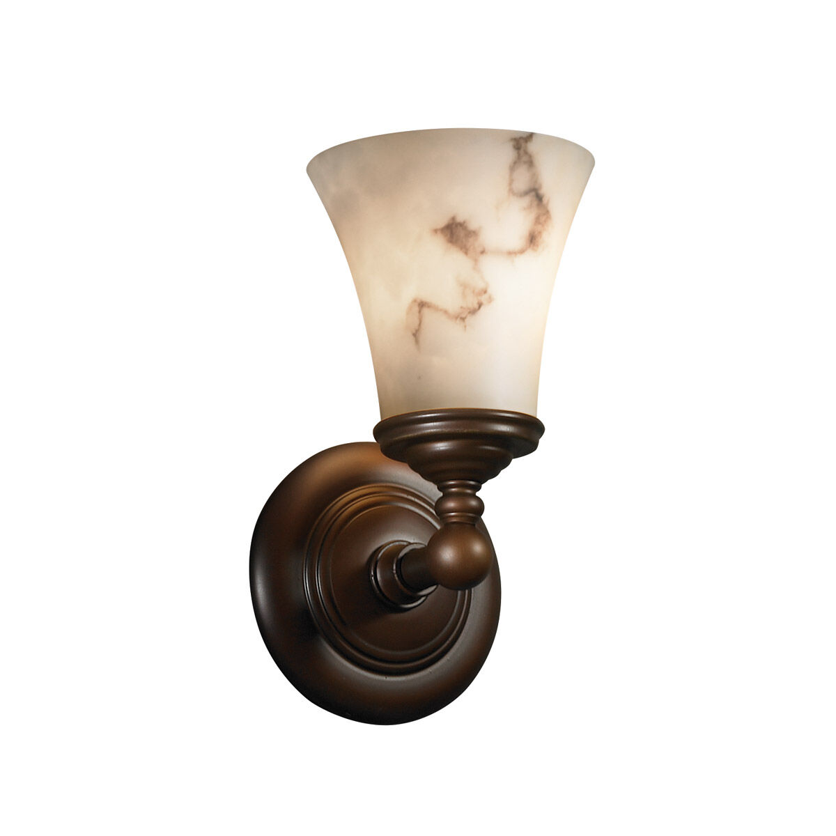 Lumenaria 1 Light 5.5 inch Dark Bronze Wall Sconce Wall Light in Incandescent